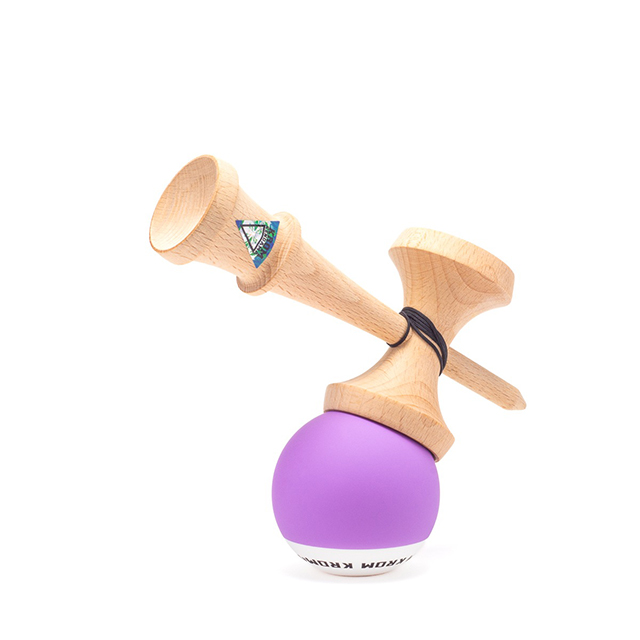 krom pop met grip kendama paars purple 002