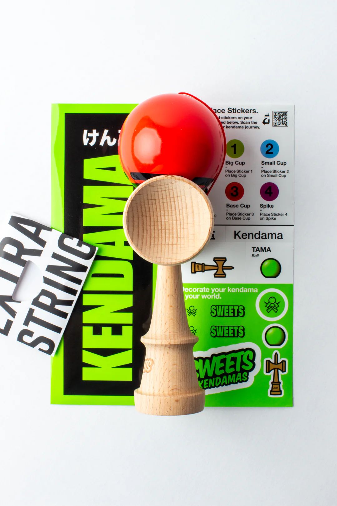 Sweets Kendama Radar Red Nederland 6 Sweets Kendama Radar Red Nederland 1